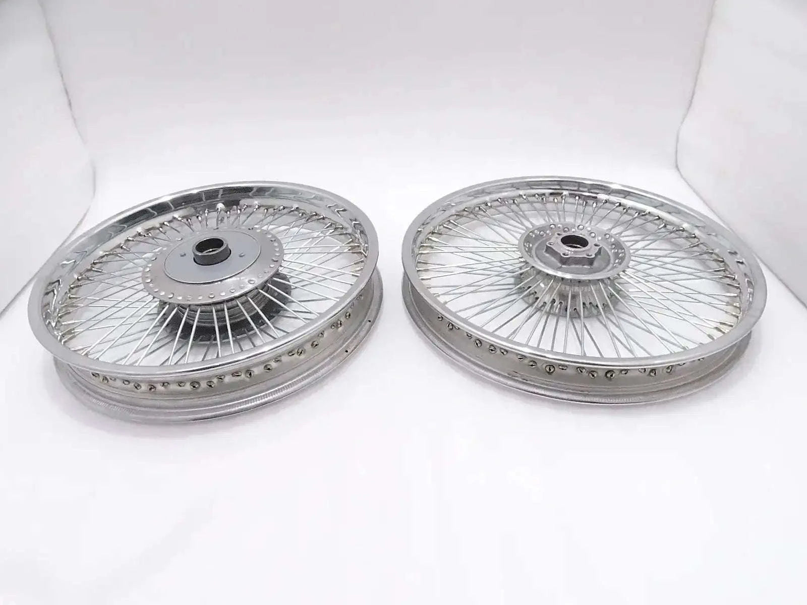 ROYAL ENFIELD 19" 80 SPOKES FRONT WHEEL RIM (disc) & 18" REAR rim (drum) - StellerGear