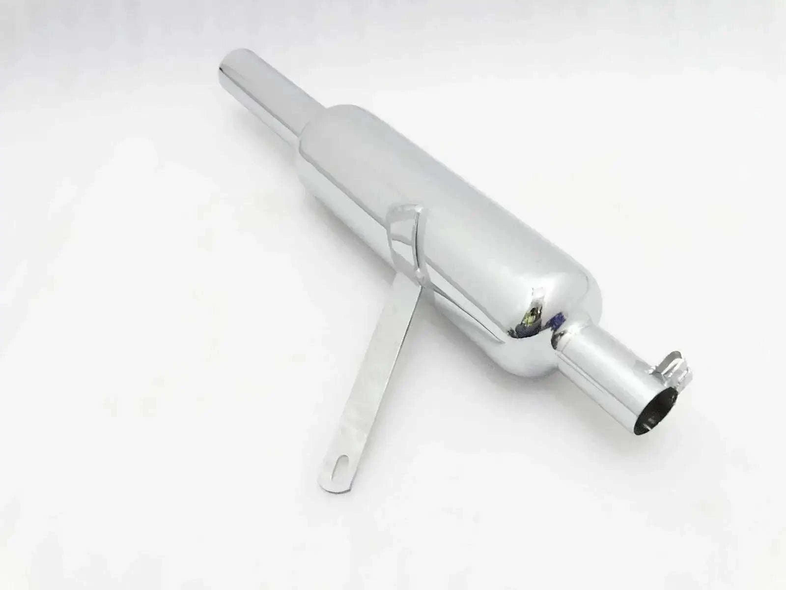 ROYAL ENFIELD 350CC EXHAUST SILENCER WITH FIXED CLAMP (INDORE) - StellerGear