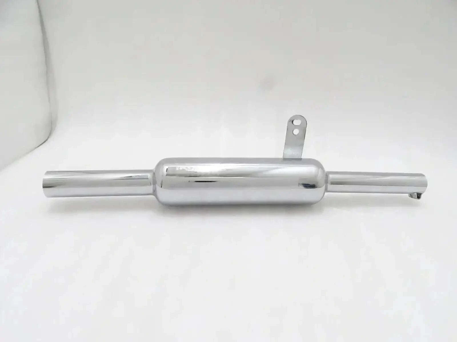 ROYAL ENFIELD 350cc UCE MODEL CHROME SILENCER WITH BAFFLE - StellerGear