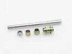 Royal Enfield axle kit featuring front wheel axle and necessary components for installation
