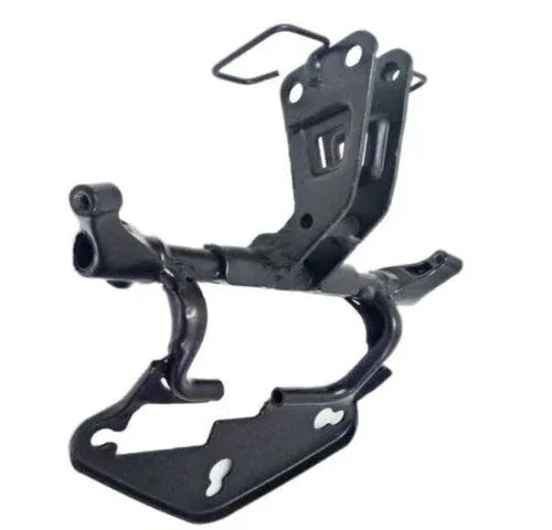 Cockpit MTG Bracket in Black, durable steel, designed for mounting on royal enfield motorcycles