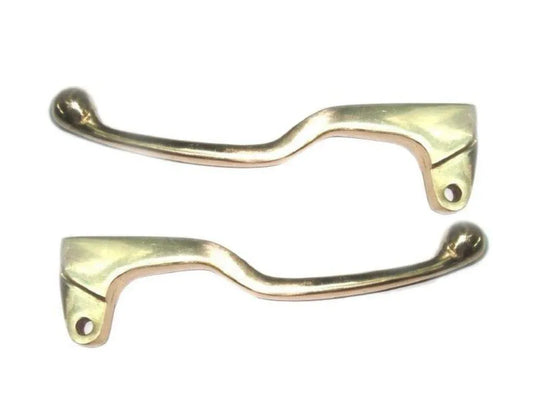 Replacement brass lever set for royal enfield motorcycles, durable and stylish design