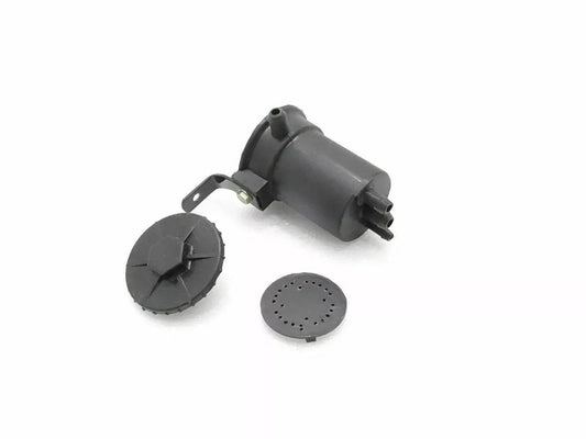 Royal Enfield breather box unit with removable cap and multiple connection points for efficient engine ventilation