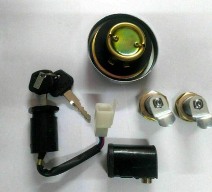 Common Key Lock Set 145375A Fits Royal Enfield Bullet 350cc Thunderbird - StellerGear