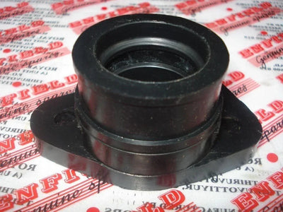 Carburetor manifold for Royal Enfield Bullet 500cc, durable rubber, essential for engine performance