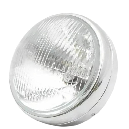 Royal Enfield Bullet headlight with bulb for vintage motorcycle lighting