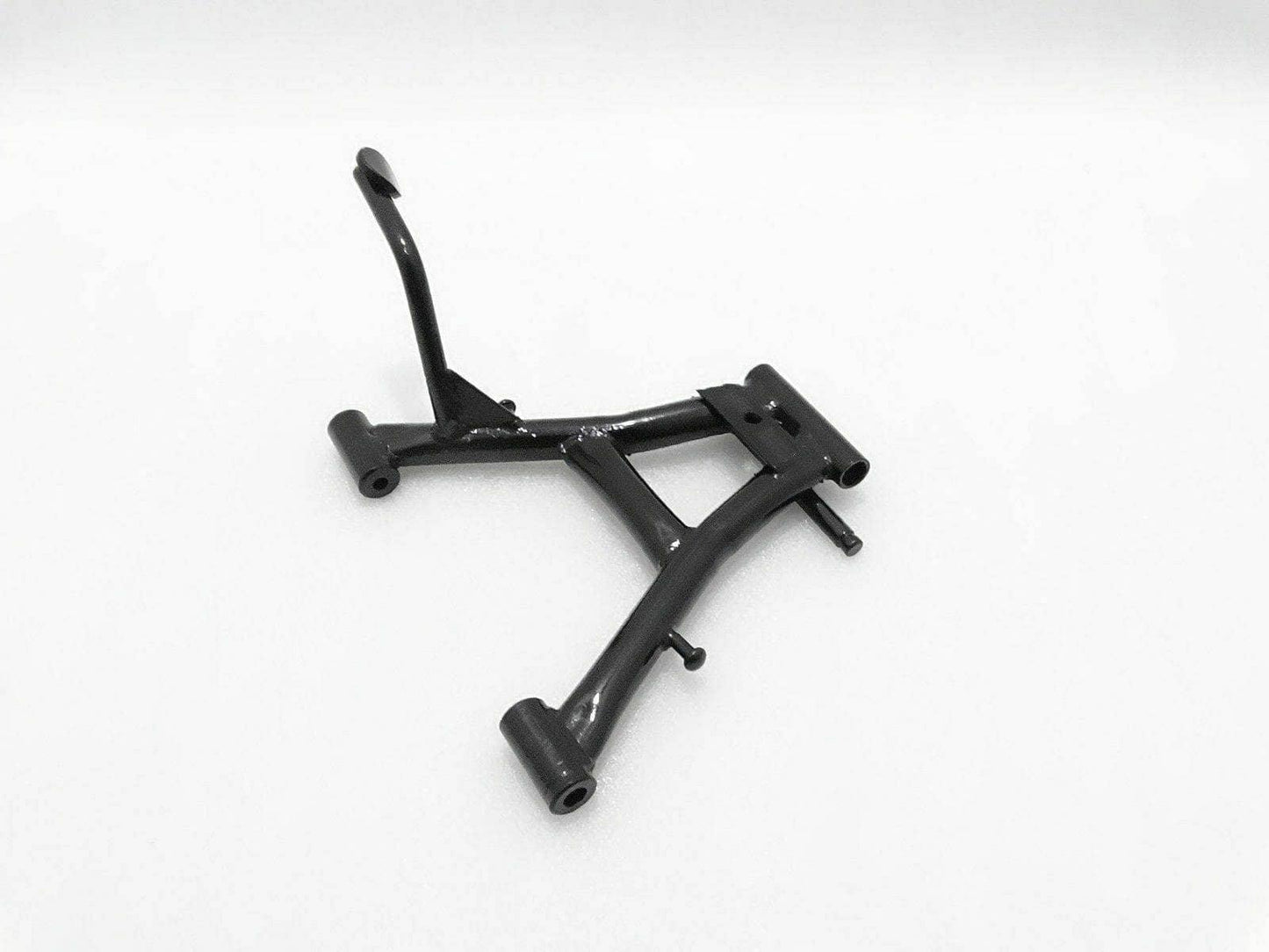 Royal Enfield center stand kit, durable metal construction, designed for easy bike maintenance and stability