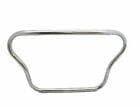 Solid Military Leg Guard Chrome Crash Bar With Fitting Fits Royal Enfield - StellerGear