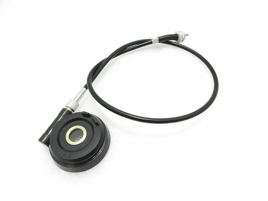 Royal Enfield Classic 350 speedometer hub drive with cable for accurate speed tracking