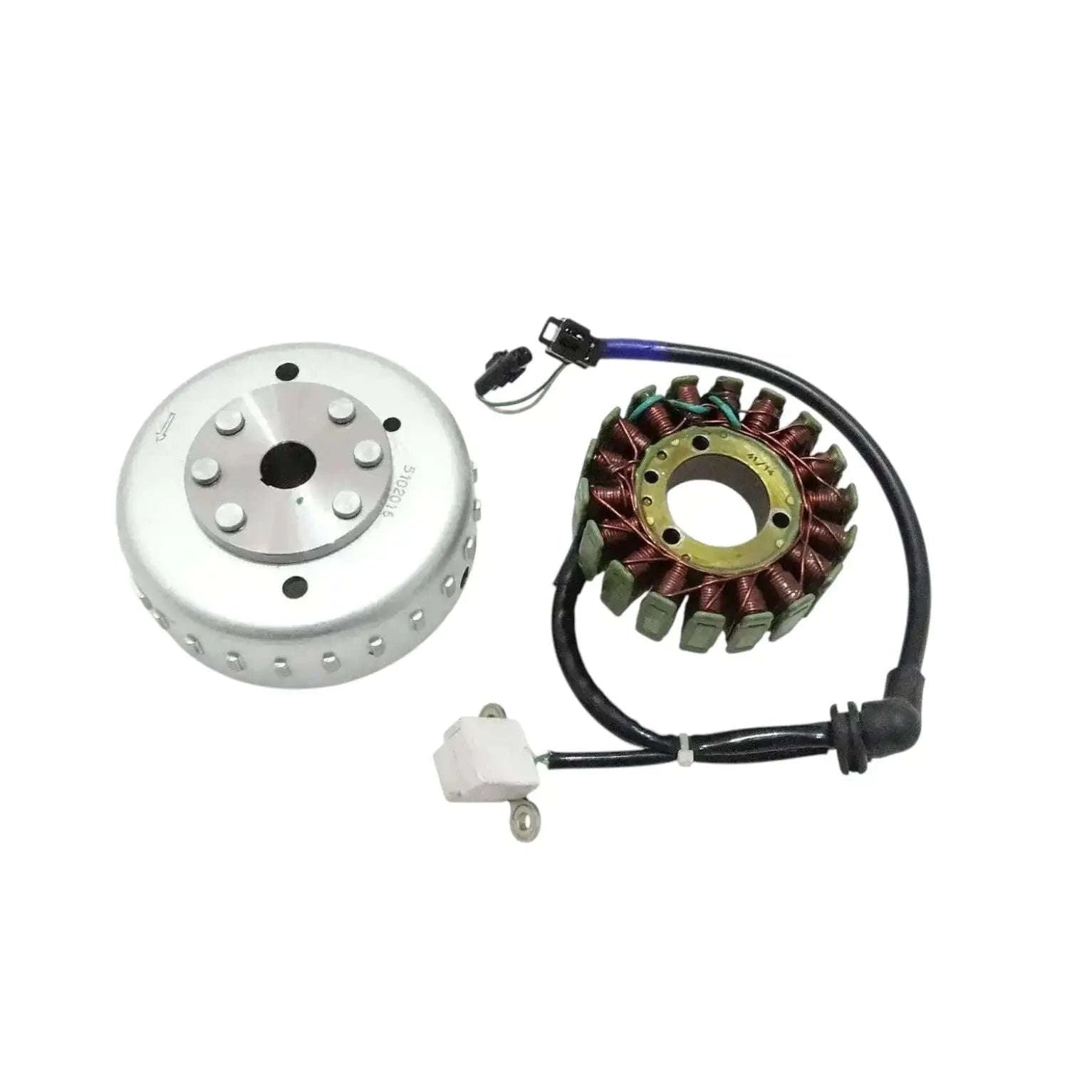 ROYAL ENFIELD CLASSIC 500 FLYWHEEL MAGNETO STARTER AND ROTOR ASSY StellerGear