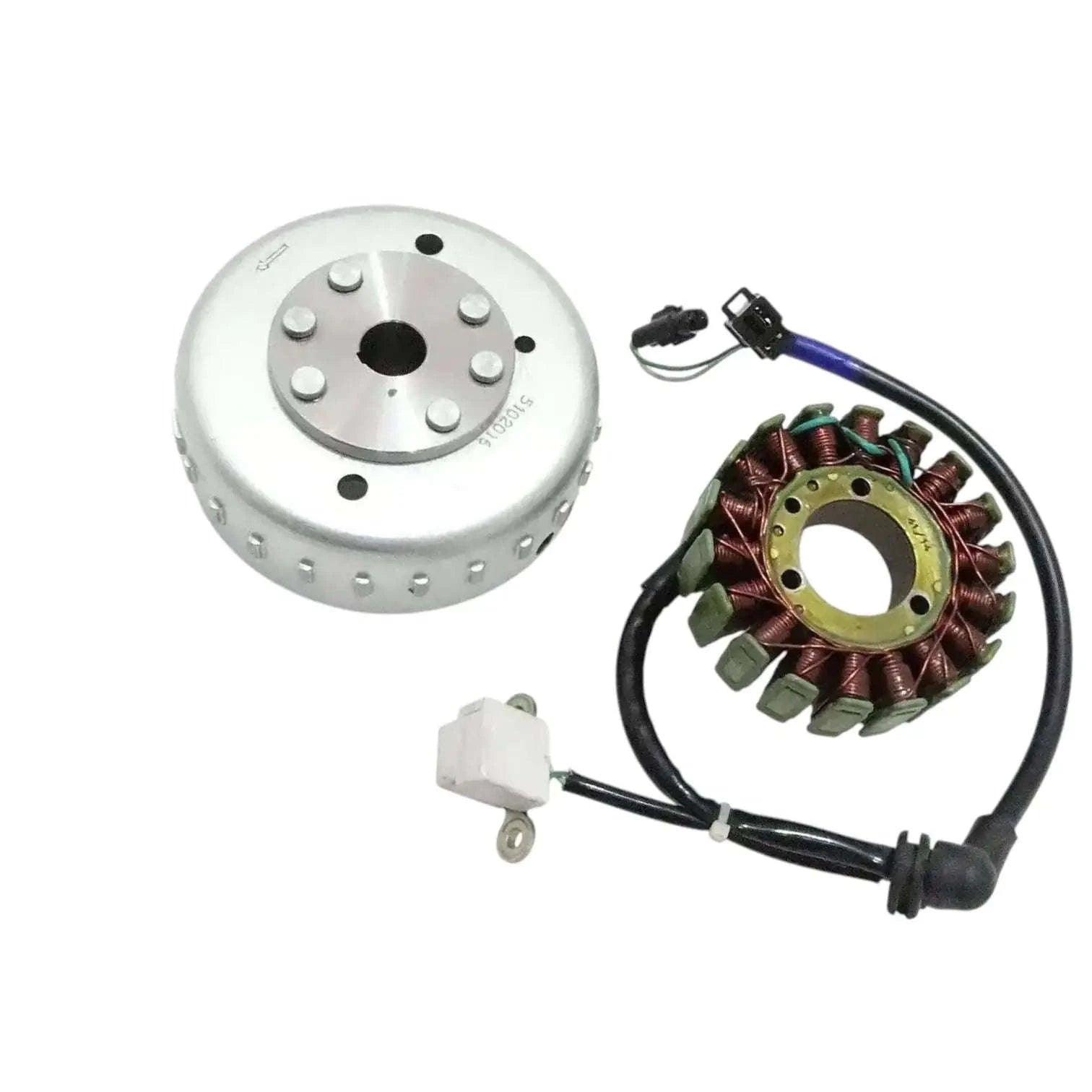 ROYAL ENFIELD CLASSIC 500 FLYWHEEL MAGNETO STARTER AND ROTOR ASSY StellerGear