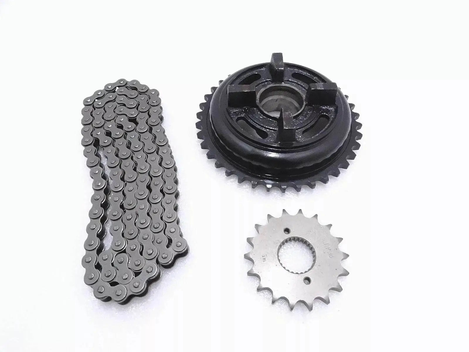 Royal Enfield Classic 500cc sprocket set including chain and front and rear sprockets