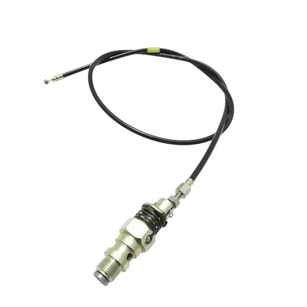 Royal Enfield complete decompressor assembly with cable, metal construction for reliable engine function
