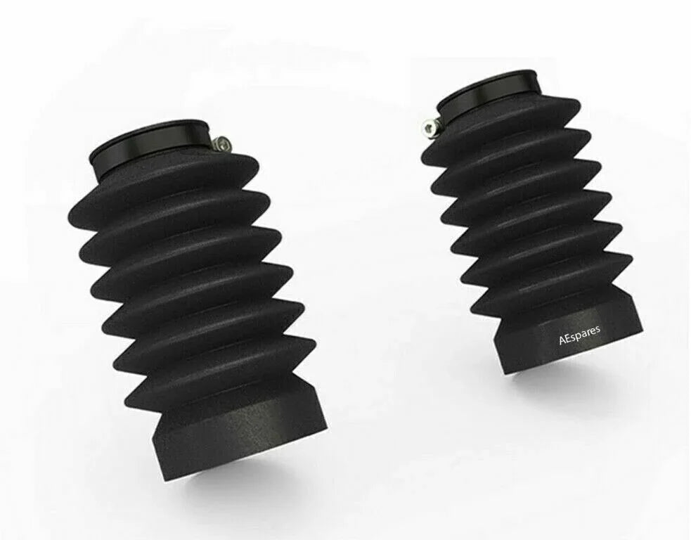 Fork gaiter set for Royal Enfield, rubber material, durable design for enhanced suspension protection