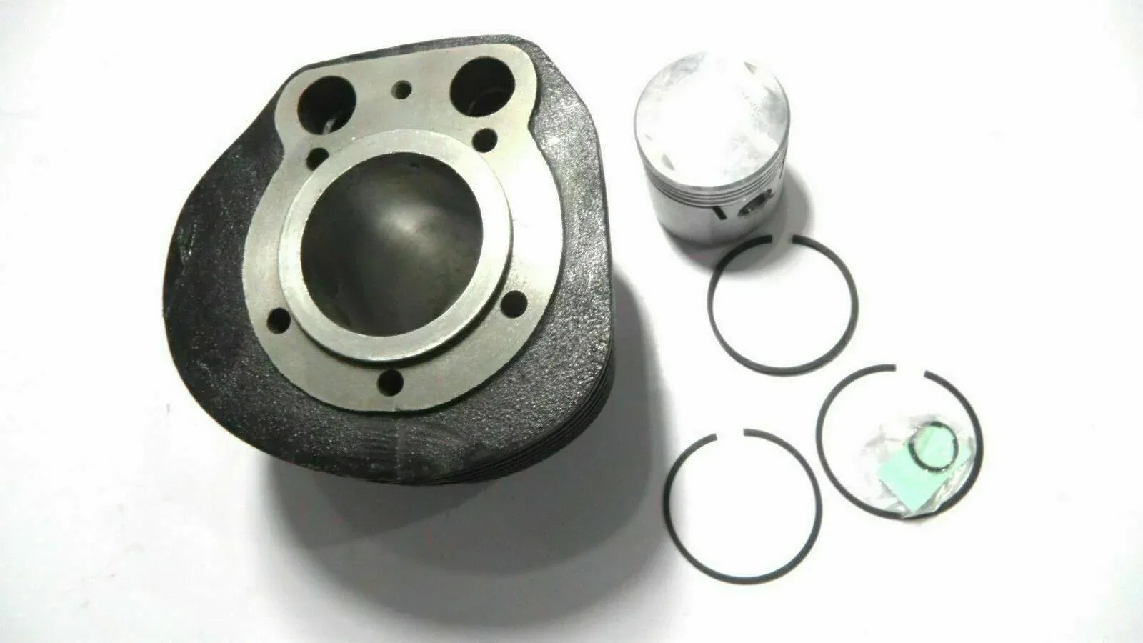 Royal Enfield cylinder kit, includes piston, gaskets, and rings for engine rebuilds