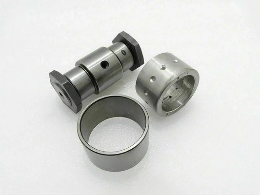 Crank pin standard with 2 nuts, durable steel, designed for royal enfield motorcycles