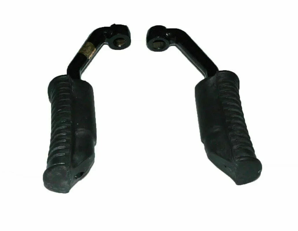 Royal Enfield front foot rest peg, durable metal with rubber grips, designed for enhanced rider comfort