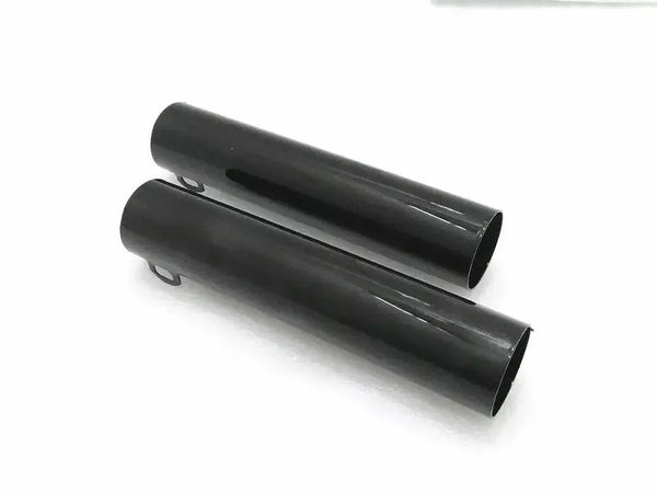 Long Black Fork Cover Tubes Fits Royal Enfield Old Model - StellerGear