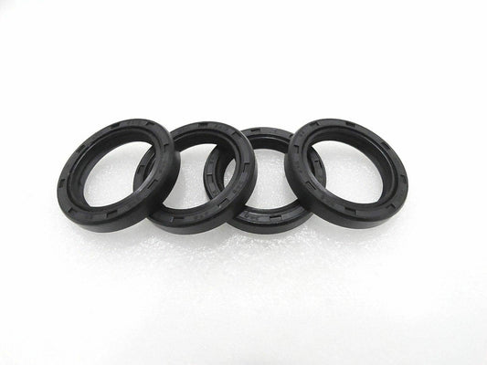 Royal Enfield front fork oil seals set with durable rubber construction for reliable performance