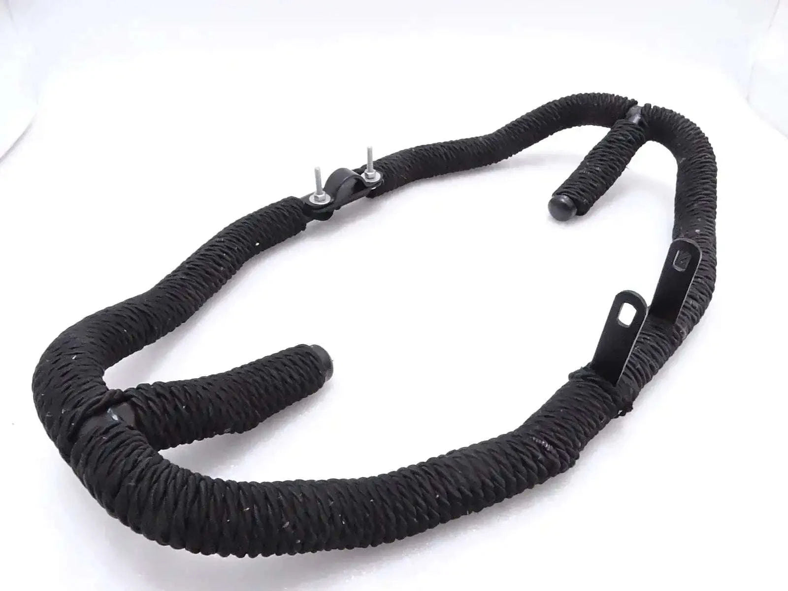 ROYAL ENFIELD FRONT LEG GUARD CRASH BAR WRAPPED WITH BLACK ROPE - StellerGear
