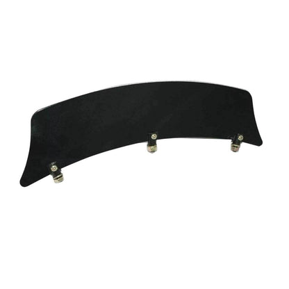 Front Mudguard Number Plate Steel Black Fit For Royal Enfield BSA Universal Fit - StellerGear