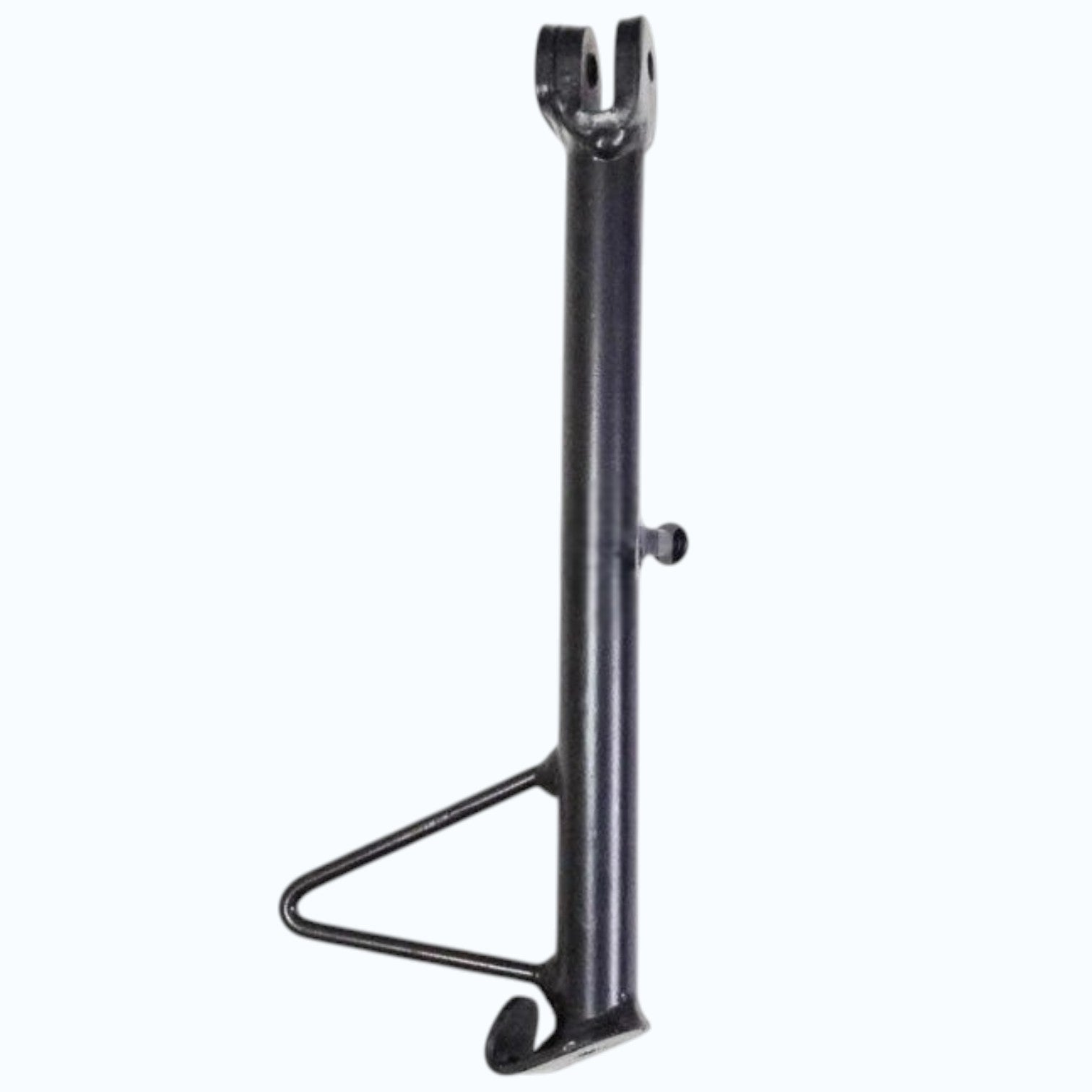Royal Enfield Himalayan 411 side stand, sturdy metal construction, ideal for stable motorcycle parking