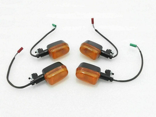 Royal Enfield Himalayan 411cc indicator set front and rear with amber lenses and wiring