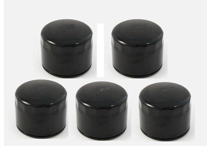 Set of five Royal Enfield Interceptor oil filters for optimal engine performance and maintenance
