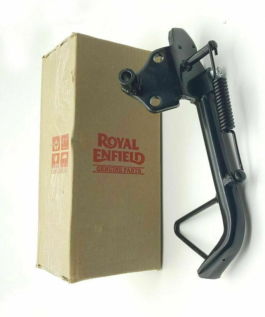Royal Enfield side stand kit, durable metal, easy to install for motorbike stability