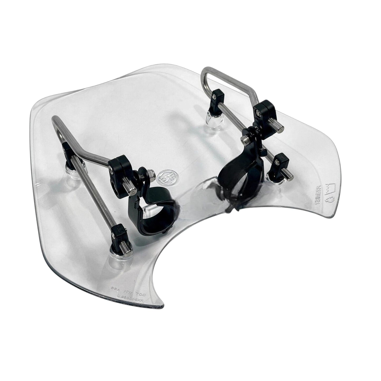 Touring Windshield for Royal Enfield Meteor 350, durable acrylic, designed for improved rider protection
