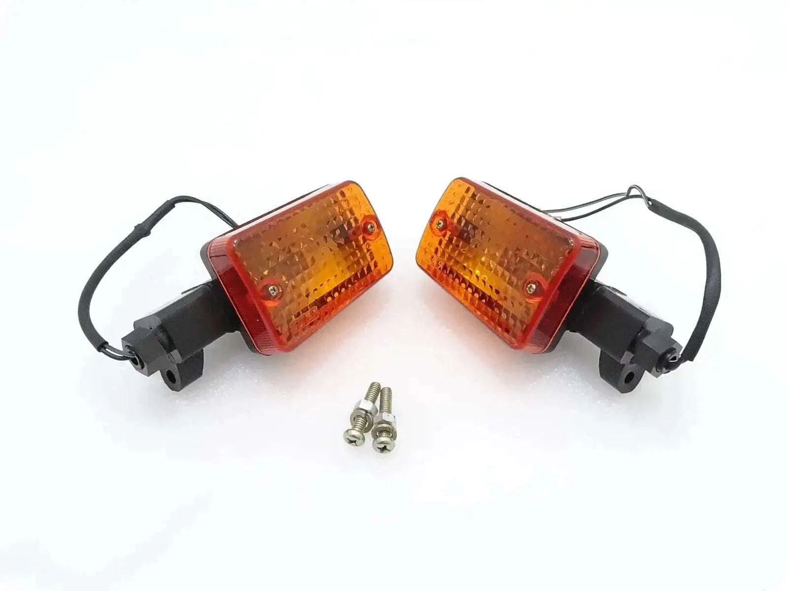 ROYAL ENFIELD REAR ORANGE INDICATORS SET FOR OLD MODELS - StellerGear