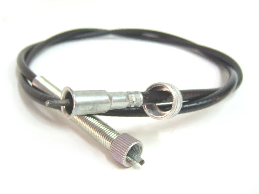 54 inch speedometer cable for Royal Enfield motorcycles, durable black outer sheath