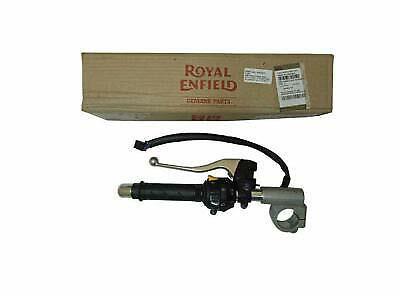 Royal Enfield handlebar assembly, durable metal, designed for easy installation on motorcycles