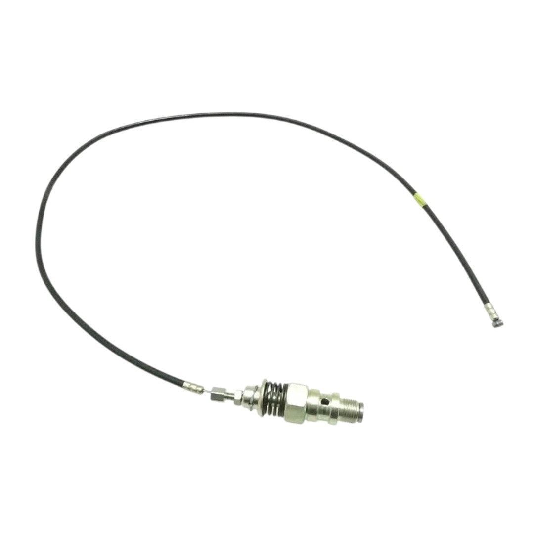 Complete decompressor assembly with cable for Royal Enfield motorcycles, durable and reliable for engine maintenance