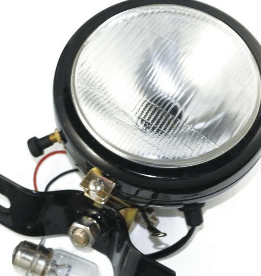 Fits Black Color Plough Light + Bulb Massey Ferguson 1035 135 35 Tractor - StellerGear