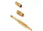 2pcs Sujok Acupressure Brass Metal Diagnostic Centre Roller Jimmys + Free 5 Rings - StellerGear