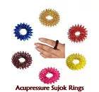 Acupressure Magnetic Energy Massager Jimmy Roller (Set of 2) + Free 5 Sujok Rings - StellerGear