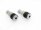 Tubeless Steel Tyre Valve Bolt With Dust Cap Pair Fits Royal Enfield - StellerGear