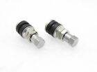 Tubeless Steel Tyre Valve Bolt With Dust Cap Pair Fits Royal Enfield - StellerGear