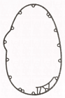 LH Side Gasket Clutch Cover Fits Royal Enfield Continental GT/Interceptor 650cc - StellerGear