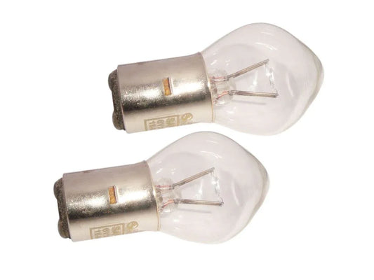 2 Headlamp Bulbs (6V-10/10W) Without Shield Enfield/ Moped/ Scooters - StellerGear