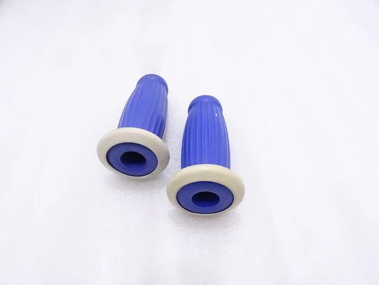LAMBRETTA BLUE HANDLE BAR GRIPS PAIR GP/LI/TV/SX - StellerGear