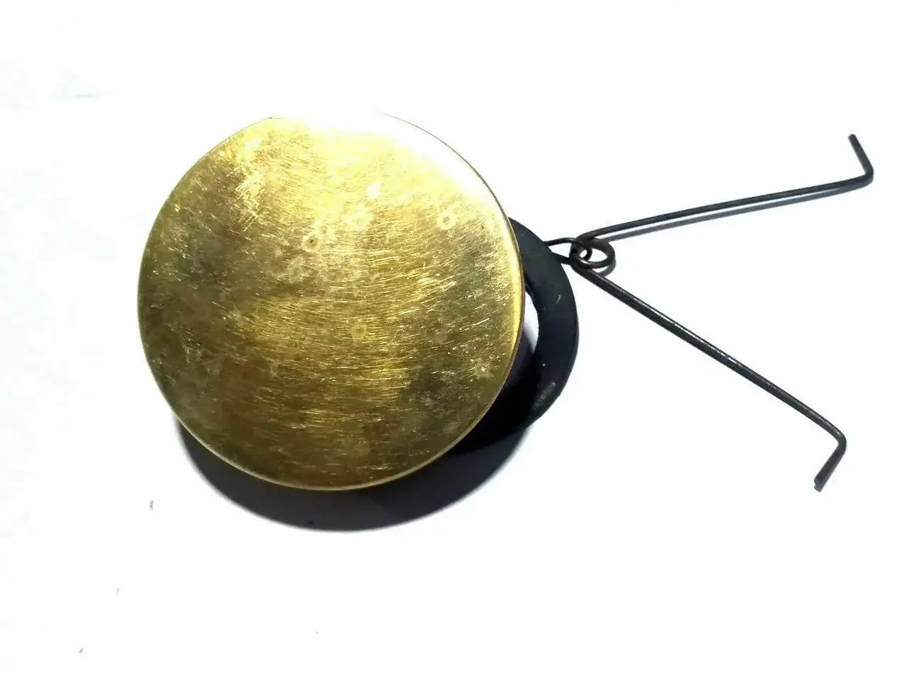 ROYAL ENFIELD EARLY BRASS PETROL CAP WITH CHAIN - StellerGear