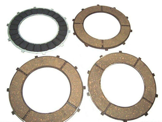 Fits Royal Enfield Bullet Clutch Friction Plate Set of 4 Unit - StellerGear