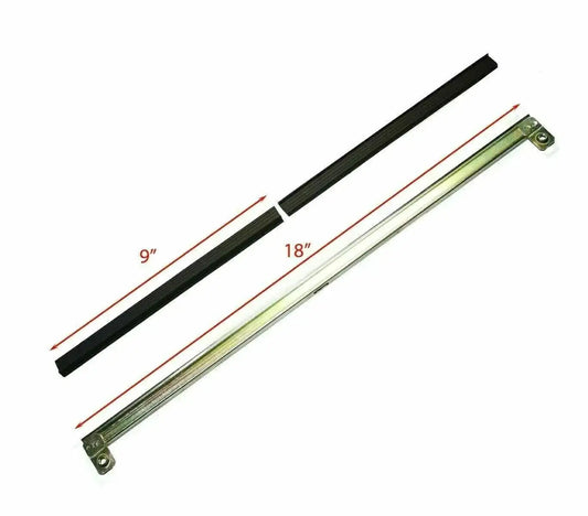 Fit For Suzuki Sj413 Samurai Gypsy Side Door Glass Window Mounting Bar & Rubber Seal - StellerGear