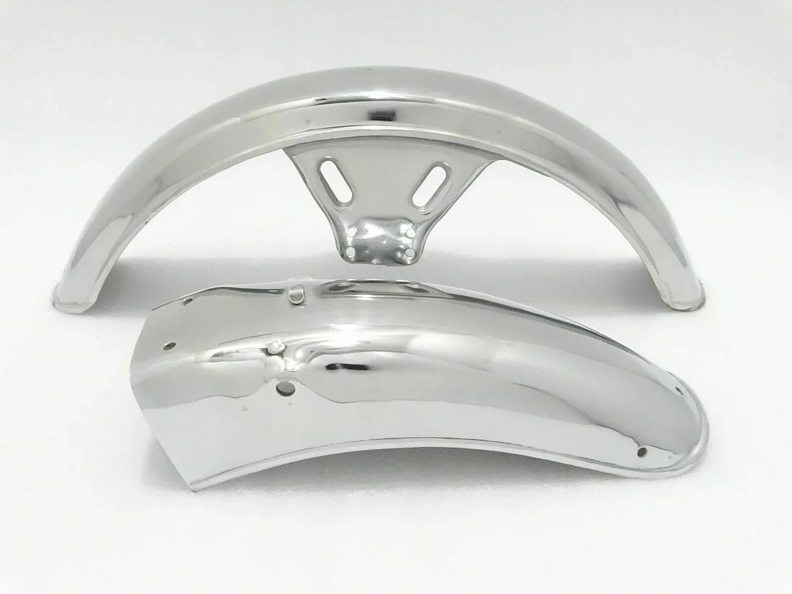 Yamaha RXS100 ,RX125 Chrome Mudguard Set Front And Rear - StellerGear