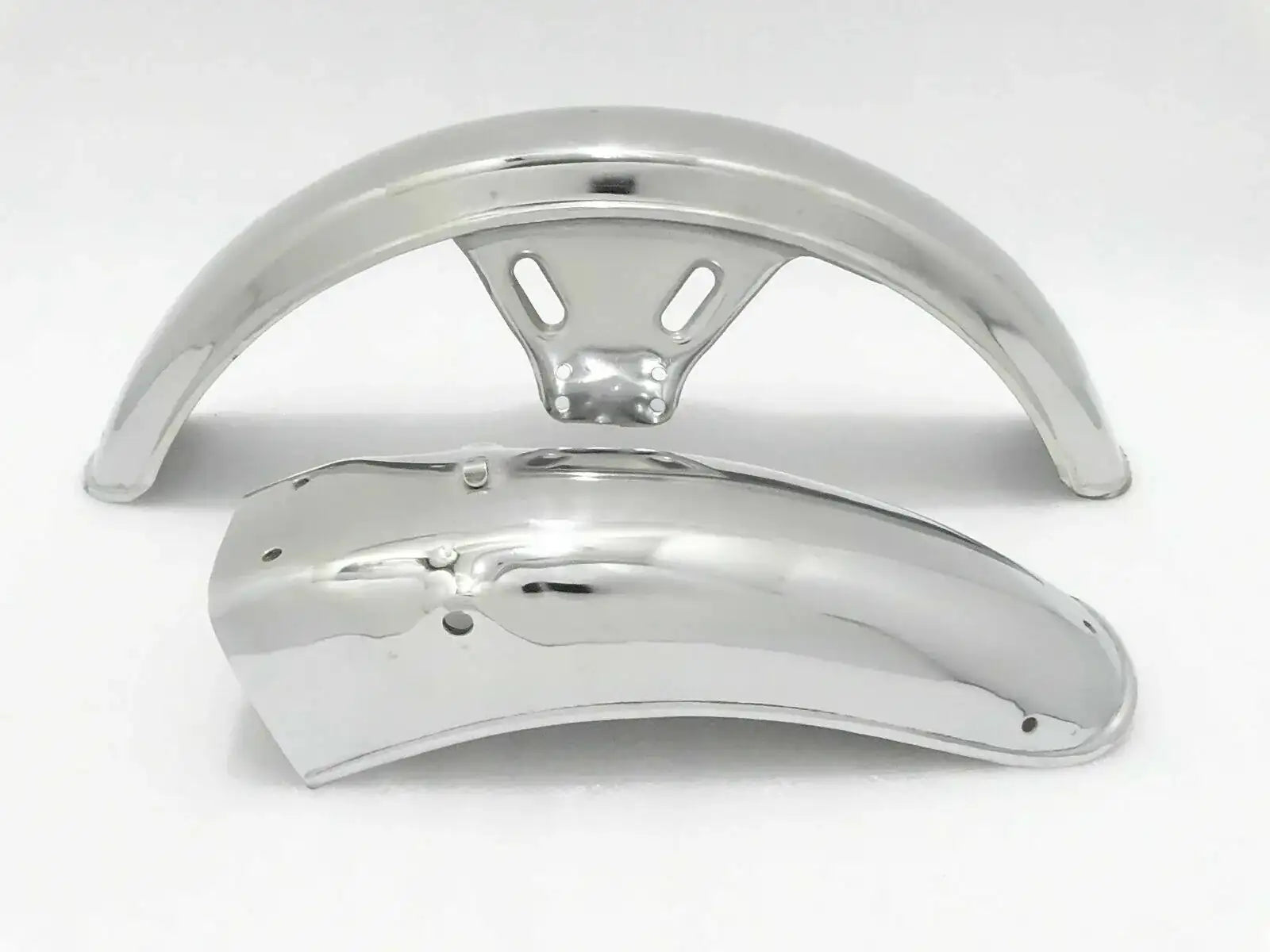Yamaha RXS100 ,RX125 Chrome Mudguard Set Front And Rear - StellerGear