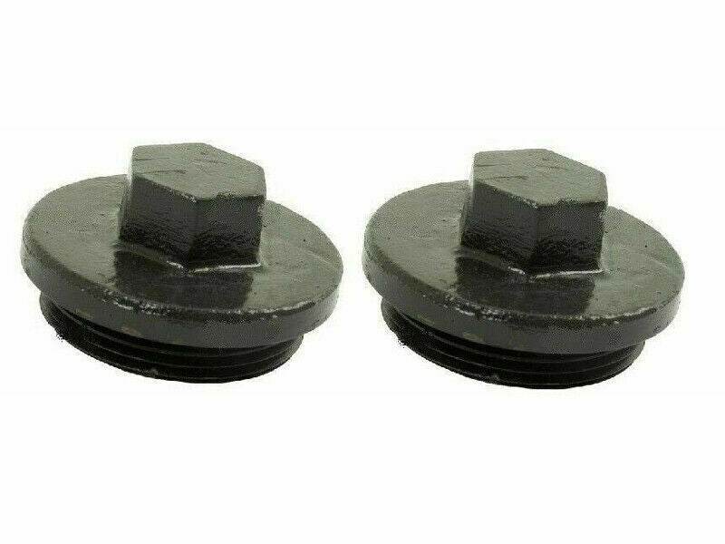 HYDRAULIC TRANSMISSION OIL FILLER CAP PLUG MF 35 135 240 Tractor 2 Pcs 181467M1 - StellerGear