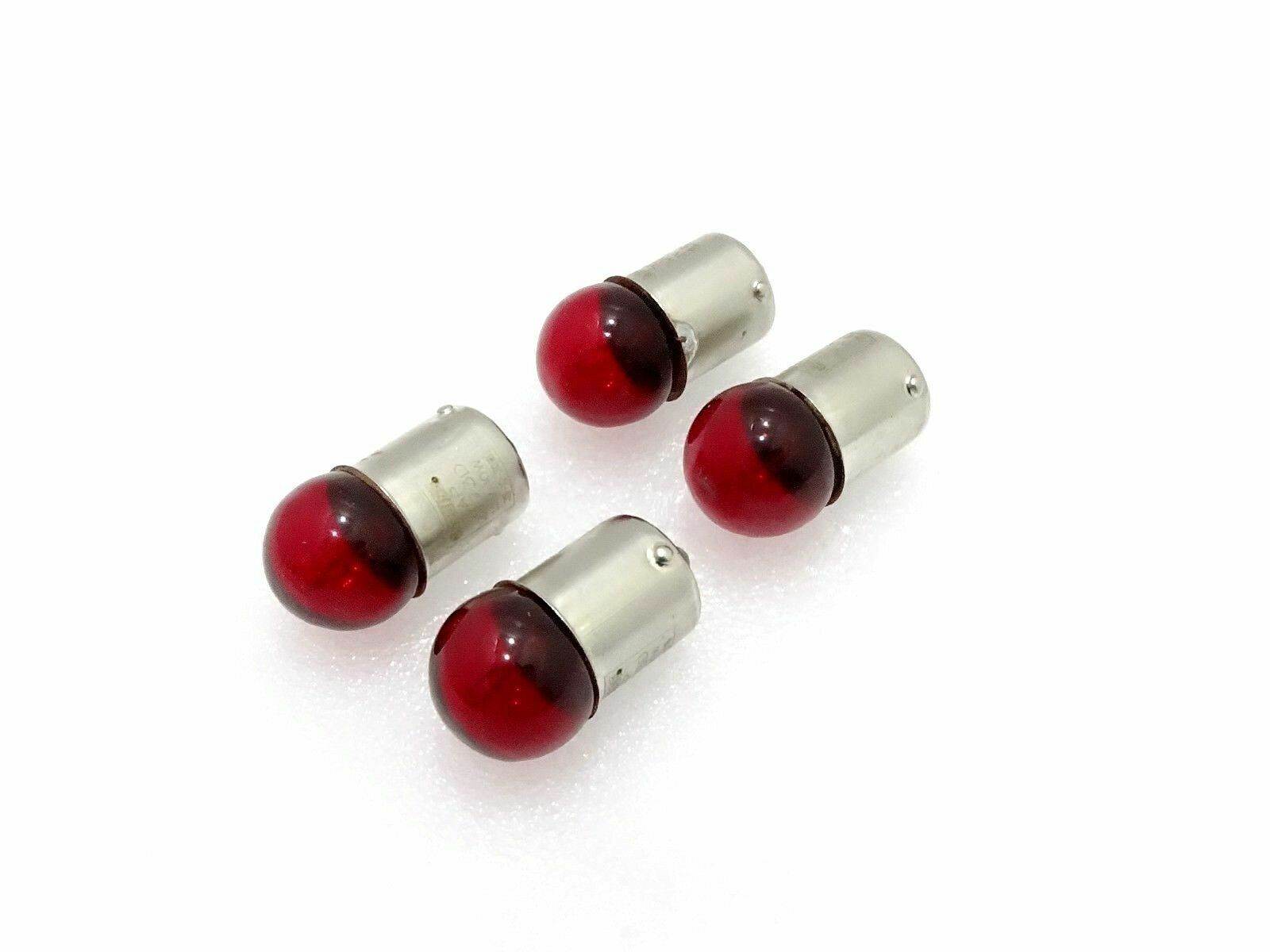 Red Indicator Bulb 12v-10w 4 Pieces Fits Royal Enfield - StellerGear