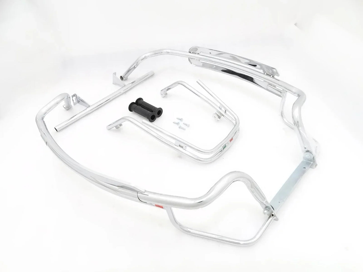 VESPA PX LML STELLA CRASH BARS FOOTREST & BUMPER CHROMED PLATED SPL - StellerGear